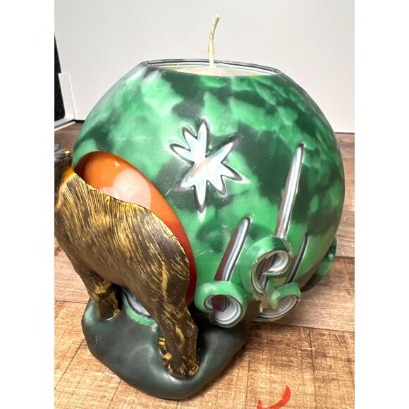 Handcrafted Artistic Candle With Moose Design - Picture 5 of 7